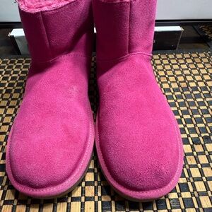Koolaburra Pink Kids Rain & Snow Boots Big Girl SZ 4- Box12